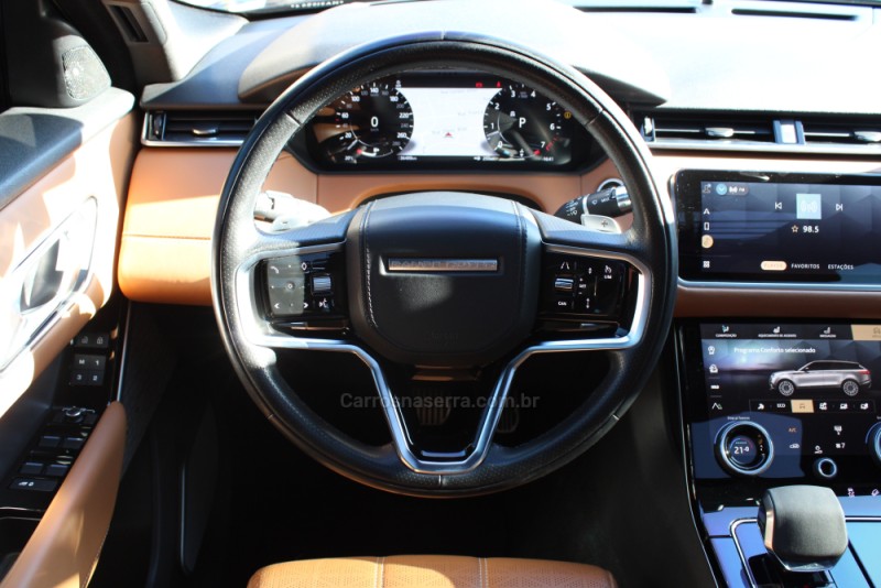 RANGE ROVER VELAR 3.0 V6 P340 GASOLINA R-DYNAMIC HSE AUTOMÁTICO - 2021 - CAXIAS DO SUL