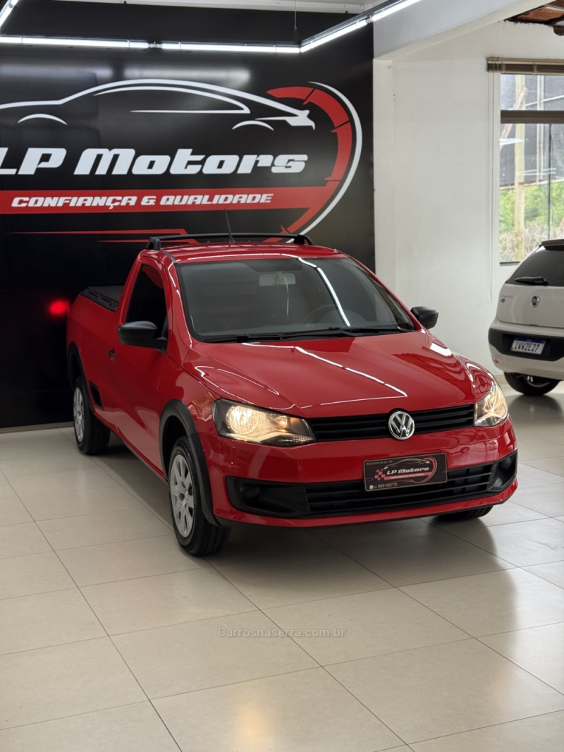 SAVEIRO 1.6 MI TRENDLINE CS 8V FLEX 2P MANUAL - 2015 - FARROUPILHA