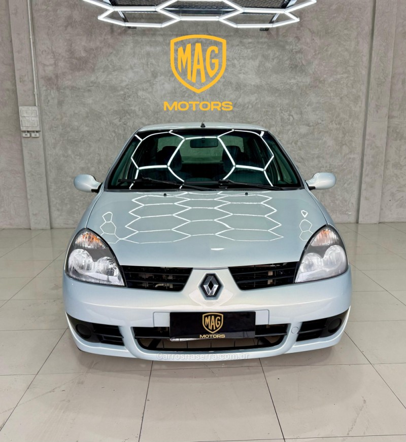 CLIO 1.6 AUTHENTIQUE 16V FLEX 4P MANUAL - 2009 - CAXIAS DO SUL