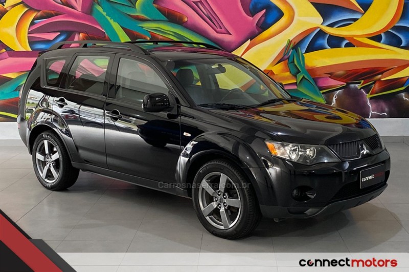 outlander 3.0 4x4 v6 24v gasolina 4p automatico 2008 bento goncalves