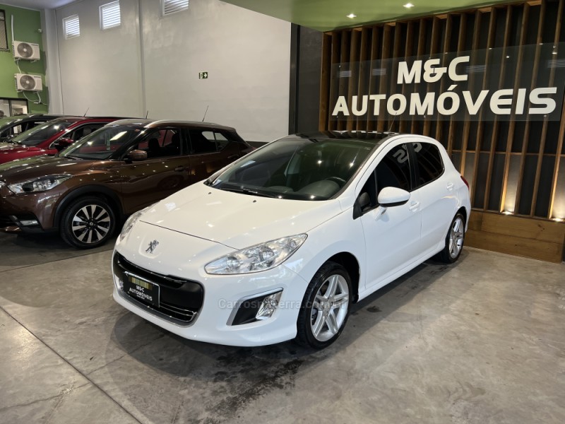 308 2.0 allure 16v flex 4p automatico 2013 caxias do sul