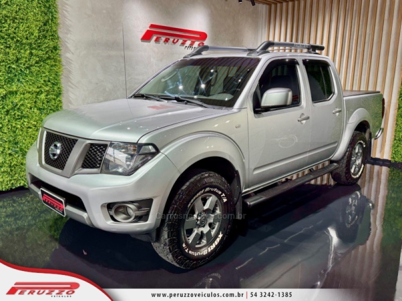frontier 2.5 sv attack 4x4 cd turbo eletronic diesel 4p automatico 2016 nova prata
