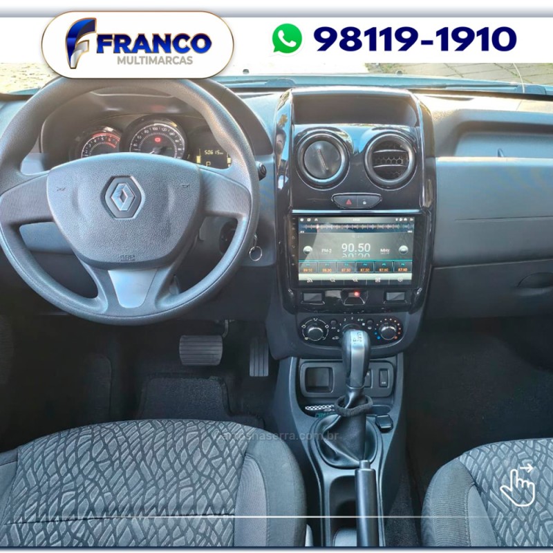 DUSTER 1.6 AUTHENT 16V FLEX 4P AUTOMÁTICO - 2020 - VACARIA