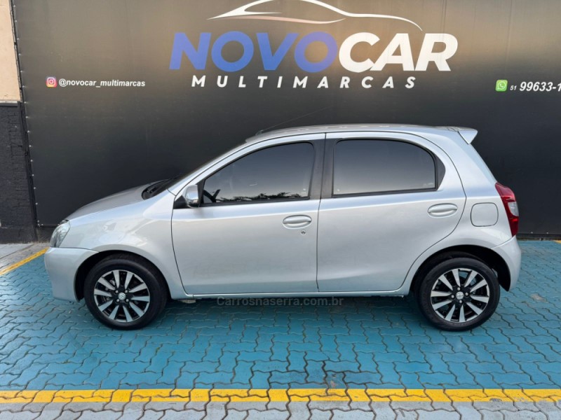 ETIOS 1.5 PLATINUM 16V FLEX 4P MANUAL - 2015 - ESTâNCIA VELHA