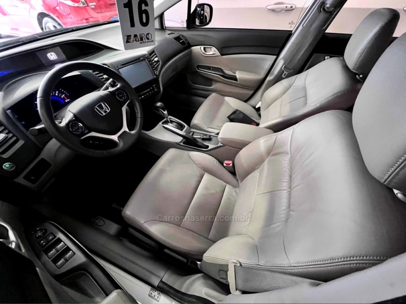 CIVIC 2.0 LXR 16V FLEX 4P AUTOMÁTICO - 2016 - CARLOS BARBOSA