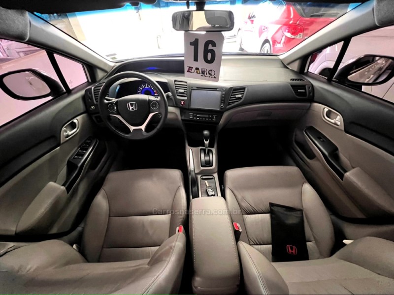 CIVIC 2.0 LXR 16V FLEX 4P AUTOMÁTICO - 2016 - CARLOS BARBOSA
