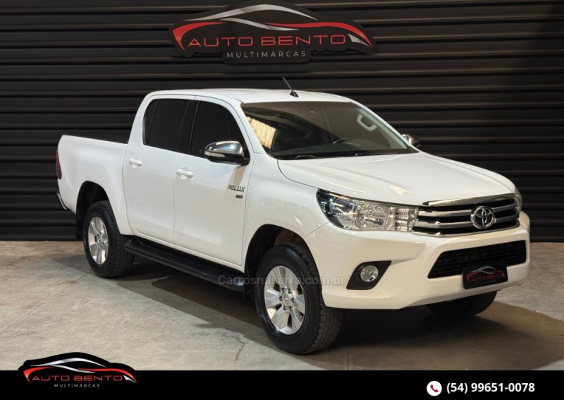 HILUX 2.7 SRV 4X2 CD 16V FLEX 4P AUTOMÁTICO - 2017 - BENTO GONçALVES