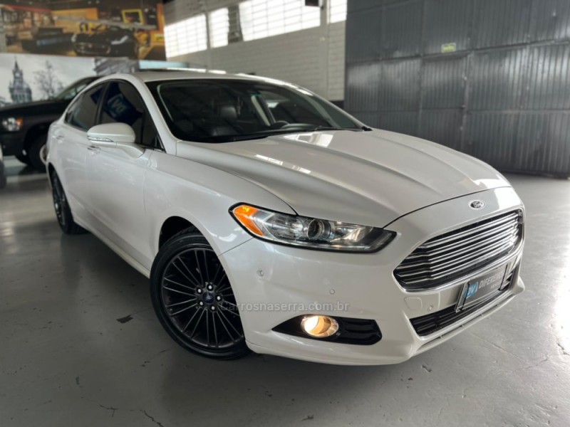 FUSION 2.0 TITANIUM GTDI ECOBOOST AWD AUTOMÁTICO - 2014 - CAXIAS DO SUL
