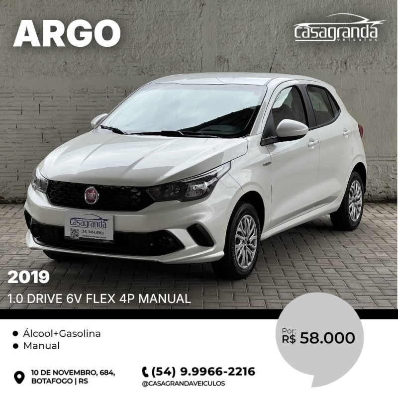 ARGO 1.0 DRIVE 6V FLEX 4P MANUAL