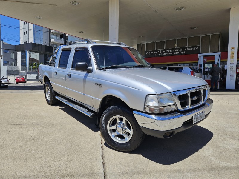 RANGER 2.5 XLT 4X4 CD 8V TURBO INTERCOOLER DIESEL 4P MANUAL - 2001 - CAXIAS DO SUL