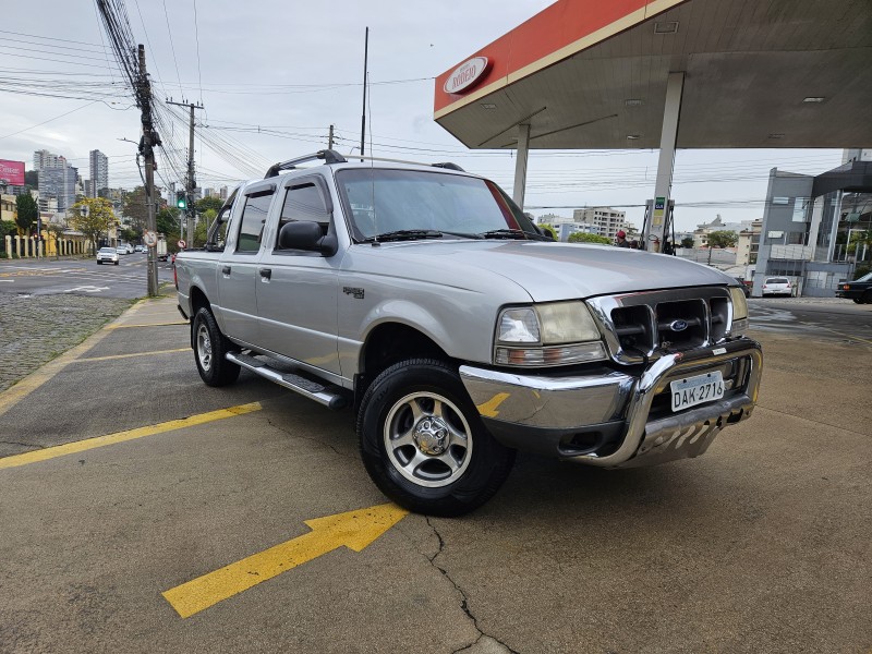 RANGER 2.5 XLT 4X4 CD 8V TURBO INTERCOOLER DIESEL 4P MANUAL - 2001 - CAXIAS DO SUL
