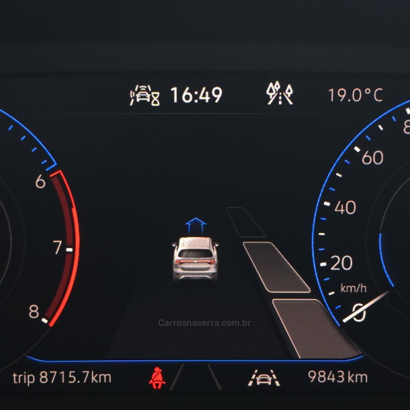 T-CROSS 1.4 HIGHLINE TSI 16V FLEX 4P AUTOMÁTICO - 2025 - SANTA CRUZ DO SUL