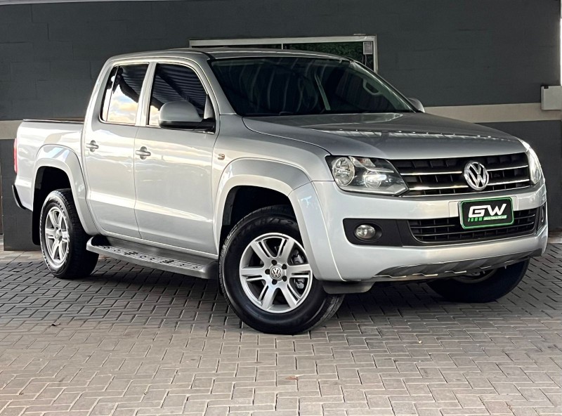 AMAROK 2.0 TRENDLINE 4X4 CD 16V TURBO INTERCOOLER DIESEL 4P AUTOMÁTICO - 2013 - CAXIAS DO SUL