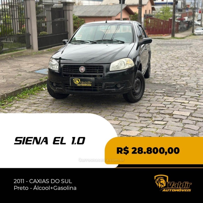 siena 1.0 mpi el 8v flex 4p manual 2011 caxias do sul