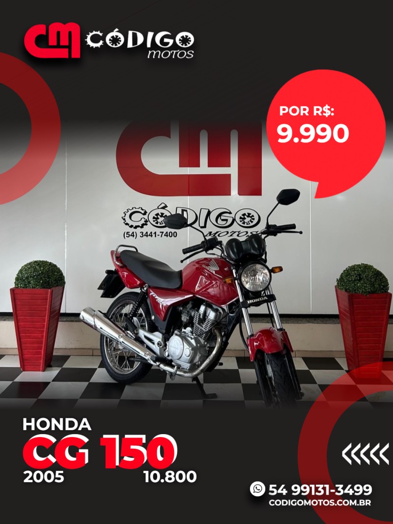 cg 150 titan esd 2005 veranopolis