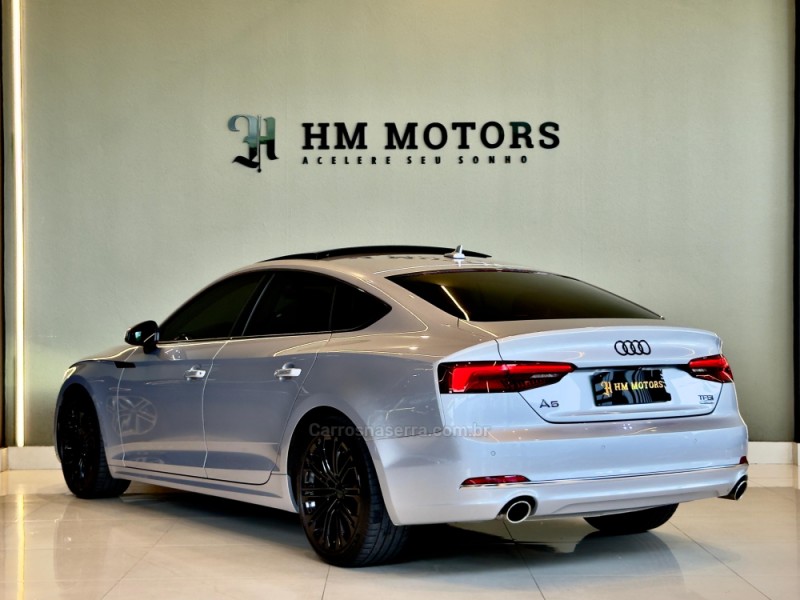 A5 2.0 TFSI SPORTBACK AMBITION 16V GASOLINA 4P S-TRONIC - 2018 - CAXIAS DO SUL