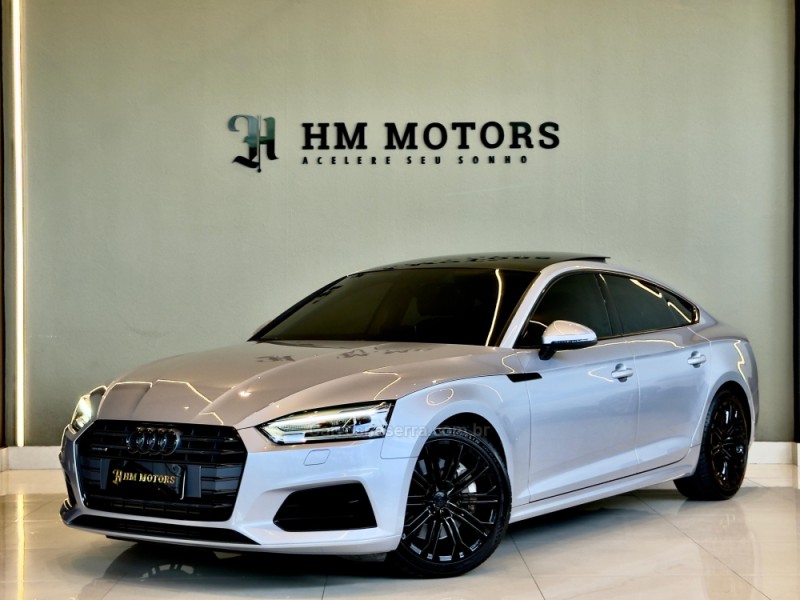 a5 2.0 tfsi sportback ambition 16v gasolina 4p s tronic 2018 caxias do sul