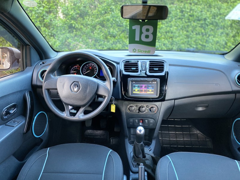 SANDERO 1.0 VIBE 12V FLEX 4P MANUAL - 2018 - CAXIAS DO SUL