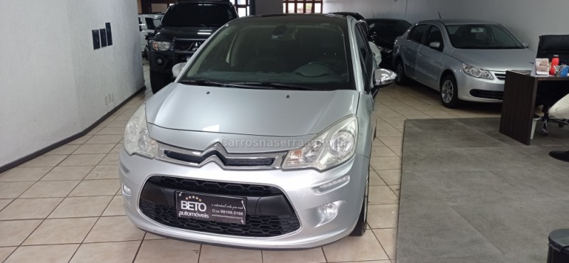 C3 1.6 EXCLUSIVE 16V FLEX 4P AUTOMÁTICO - 2013 - CAXIAS DO SUL