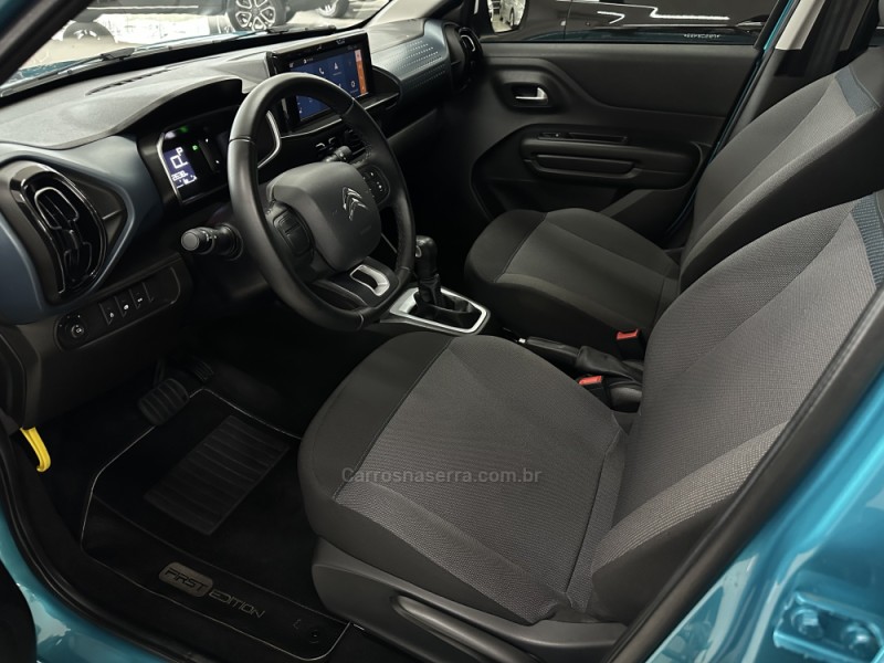 C3 1.6 FIRST EDITION 16V 4P FLEX AUTOMÁTICO - 2023 - CHARQUEADAS
