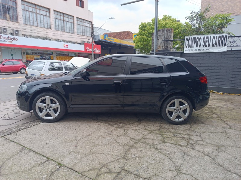 A3 2.0 TFSI SPORTBACK 16V GASOLINA 4P S-TRONIC - 2007 - FLORES DA CUNHA