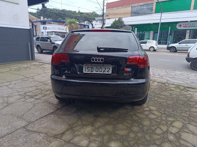 A3 2.0 TFSI SPORTBACK 16V GASOLINA 4P S-TRONIC - 2007 - FLORES DA CUNHA