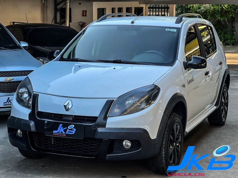 sandero 1.6 stepway tweed 8v flex 4p manual 2014 novo hamburgo