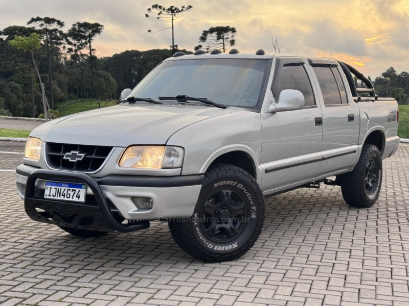 s10 2.8 dlx 4x2 cd 12v turbo intercooler diesel 4p manual 2000 caxias do sul