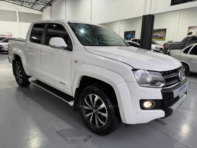 AMAROK 2.0 HIGHLINE 4X4 CD 16V TURBO INTERCOOLER DIESEL 4P AUTOMÁTICO - 2013 - ESTâNCIA VELHA