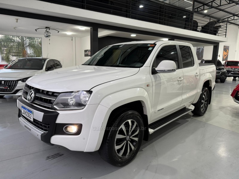 AMAROK 2.0 HIGHLINE 4X4 CD 16V TURBO INTERCOOLER DIESEL 4P AUTOMÁTICO - 2013 - ESTâNCIA VELHA