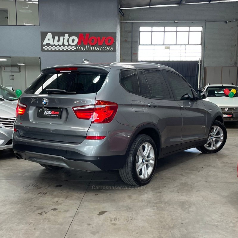 X3 2.0 XDRIVE 20I X LINE 16V GASOLINA 4P AUTOMÁTICO - 2016 - VACARIA
