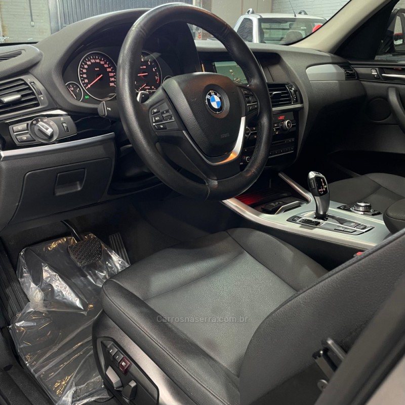 X3 2.0 XDRIVE 20I X LINE 16V GASOLINA 4P AUTOMÁTICO - 2016 - VACARIA