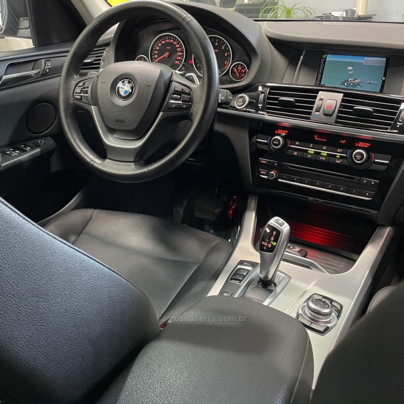 X3 2.0 XDRIVE 20I X LINE 16V GASOLINA 4P AUTOMÁTICO - 2016 - VACARIA