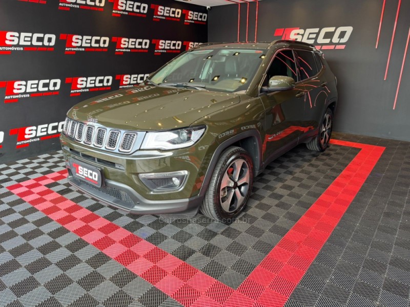 COMPASS 2.0 LONGITUDE TD350 TURBO DIESEL 4X4 4P AUTOMÁTICO - 2018 - PASSO FUNDO
