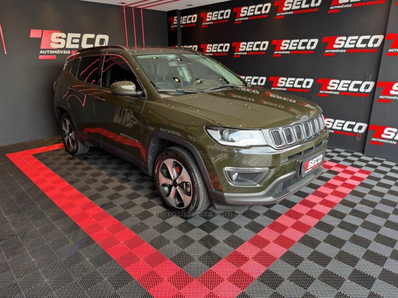 COMPASS 2.0 LONGITUDE TD350 TURBO DIESEL 4X4 4P AUTOMÁTICO - 2018 - PASSO FUNDO