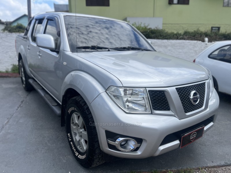 frontier 2.5 s 4x4 cd turbo eletronic diesel 4p manual 2014 caxias do sul