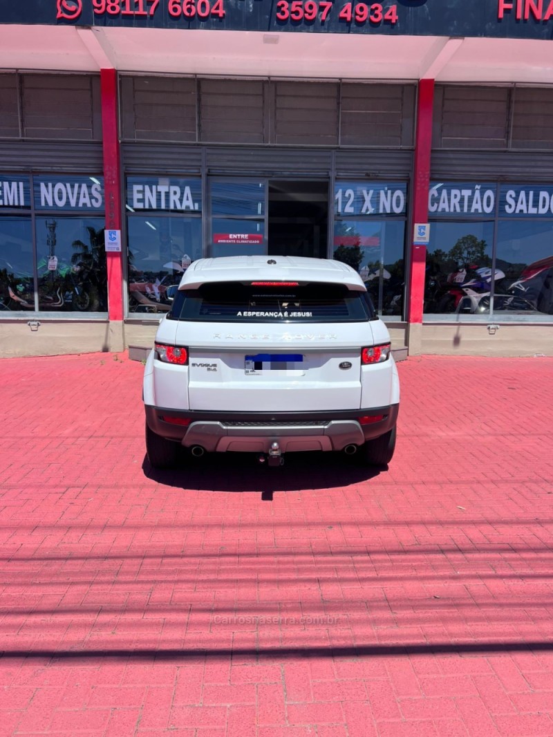 RANGE ROVER EVOQUE 2.0 PURE 4WD 16V GASOLINA 4P AUTOMÁTICO - 2013 - CAMPO BOM