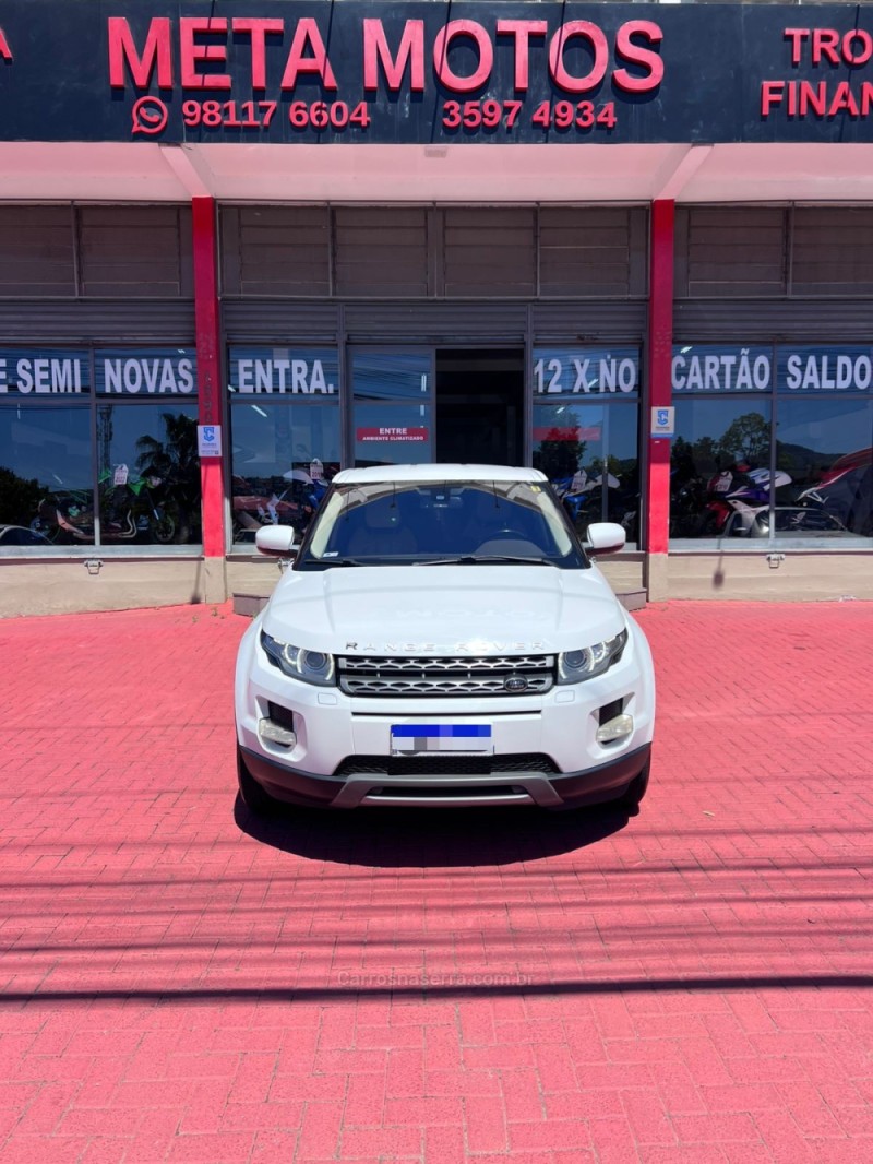 RANGE ROVER EVOQUE 2.0 PURE 4WD 16V GASOLINA 4P AUTOMÁTICO - 2013 - CAMPO BOM