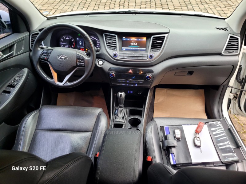 TUCSON 1.6 16V T-GDI GASOLINA GL ECOSHIFT - 2018 - NOVA PRATA