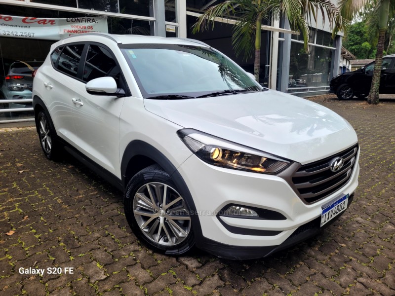 TUCSON 1.6 16V T-GDI GASOLINA GL ECOSHIFT - 2018 - NOVA PRATA
