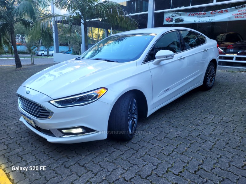 FUSION 2.0 TITANIUM FWD 16V GASOLINA 4P AUTOMÁTICO - 2018 - NOVA PRATA