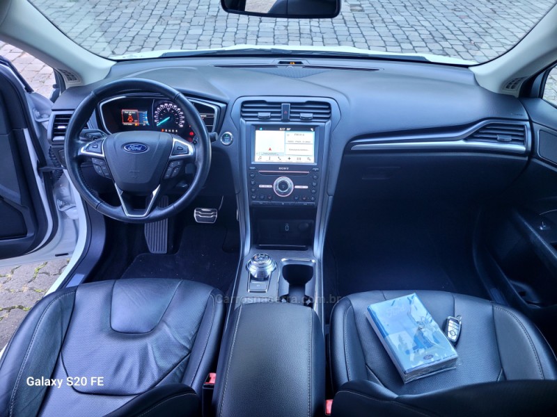 FUSION 2.0 TITANIUM FWD 16V GASOLINA 4P AUTOMÁTICO - 2018 - NOVA PRATA