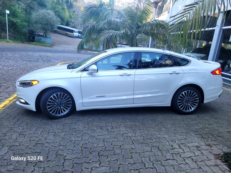 FUSION 2.0 TITANIUM FWD 16V GASOLINA 4P AUTOMÁTICO - 2018 - NOVA PRATA