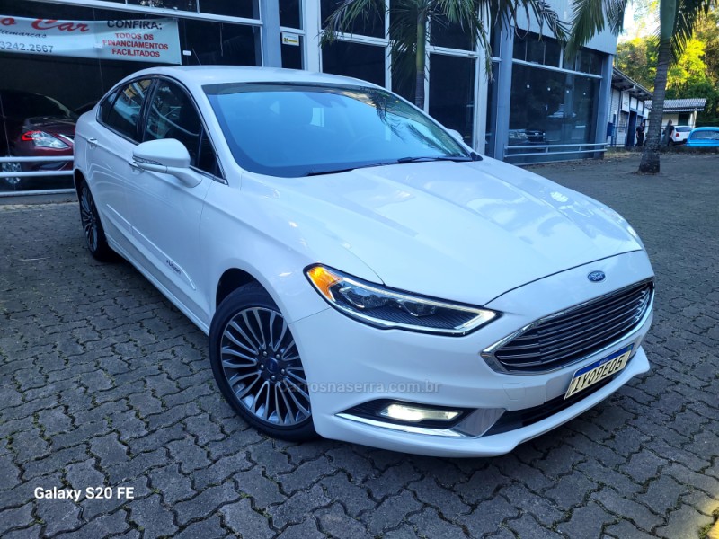 fusion 2.0 titanium fwd 16v gasolina 4p automatico 2018 nova prata