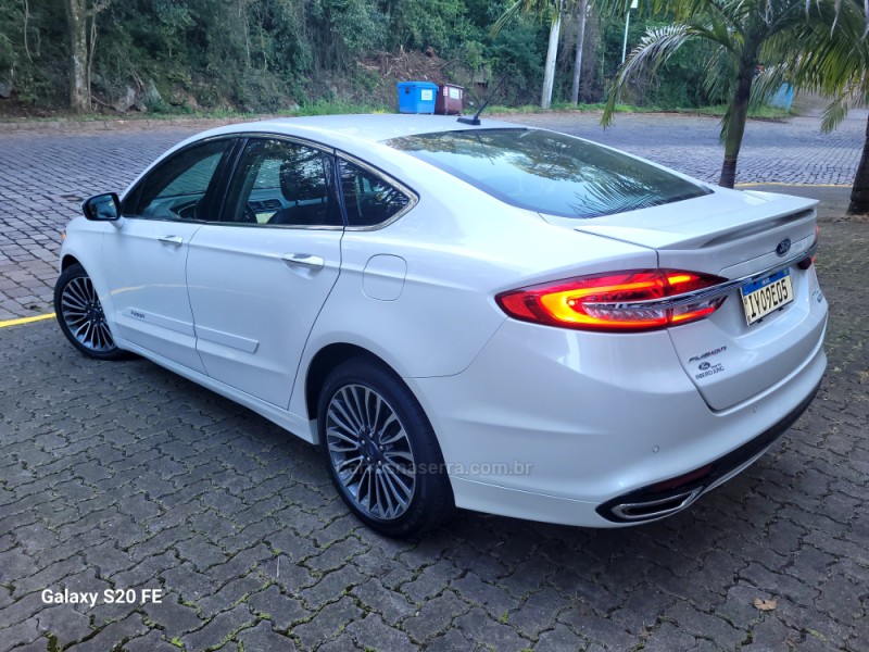 FUSION 2.0 TITANIUM FWD 16V GASOLINA 4P AUTOMÁTICO - 2018 - NOVA PRATA