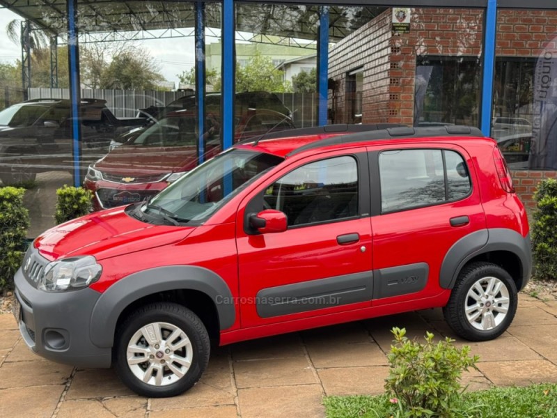 UNO 1.0 WAY 8V FLEX 4P MANUAL - 2012 - LAGOA VERMELHA