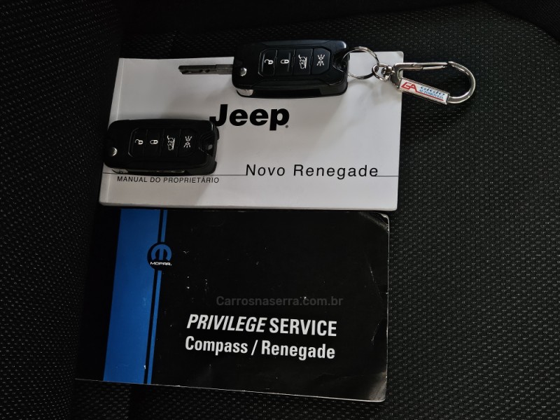 RENEGADE 1.8 16V FLEX 4P AUTOMÁTICO - 2019 - TAPEJARA