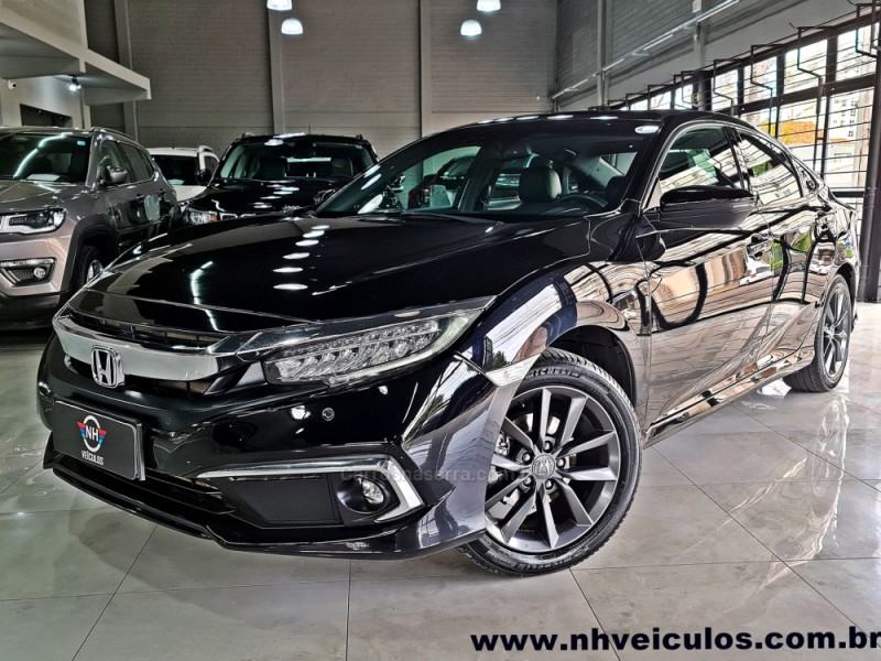 CIVIC 1.5 16V TOURING TURBO GASOLINA 4P AUTOMÁTICO - 2020 - NOVO HAMBURGO