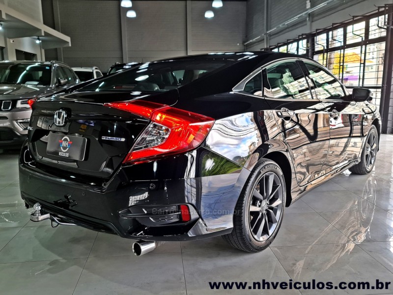 CIVIC 1.5 16V TOURING TURBO GASOLINA 4P AUTOMÁTICO - 2020 - NOVO HAMBURGO