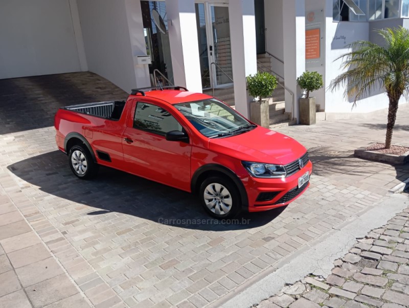 SAVEIRO 1.6 MI TRENDLINE CS 8V FLEX 2P MANUAL - 2017 - NOVA PETRóPOLIS